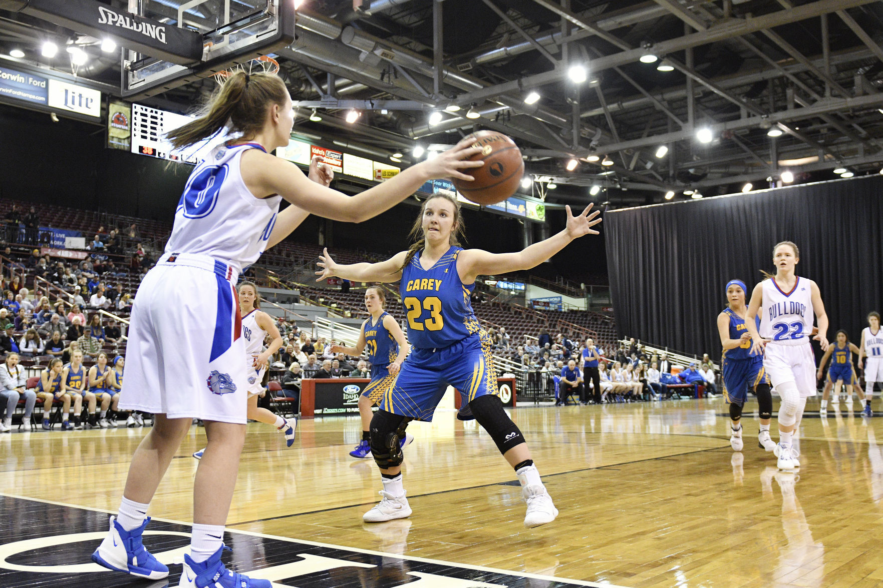 Girls State Basketball - Carey vs. Rockland